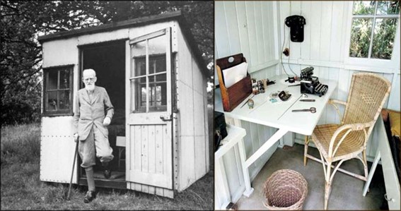 Dove scrivono i grandi scrittori: la capanna di George Bernard by Pina&nbsp;Bertoli