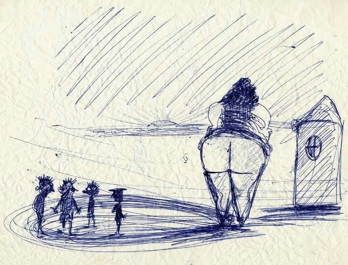 Omaggio a Fellini: “La perdita dell’innocenza” by Luisa&nbsp;Zambrotta