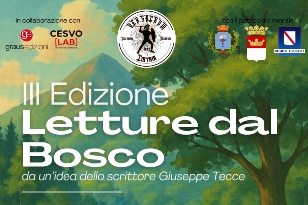 Evento Culturale / Appuntamento Domenica 20 luglio con la III edizione di “Letture dal Bosco” il festival letterario immerso nella&nbsp;natura
