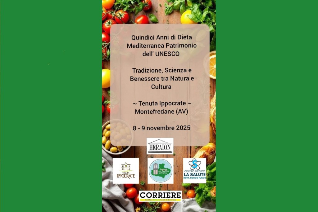 Evento culturale / Quindici Anni di Dieta Mediterranea Patrimonio dell’ UNESCO. Tradizione, Scienza e Benessere tra Natura e&nbsp;Cultura