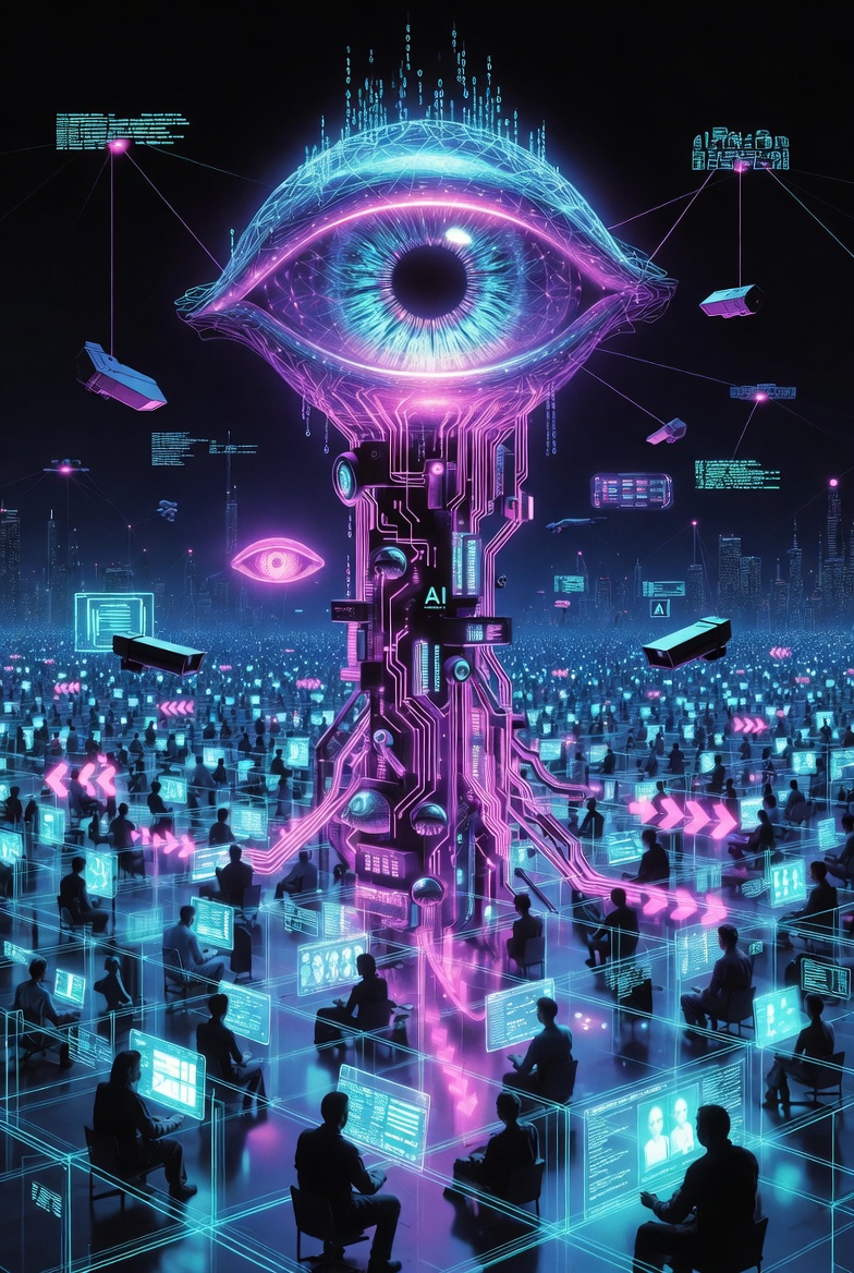 «Il Panopticon digitale: intelligenza artificiale e sorveglianza permanente» by Rafael Julivert&nbsp;Ramírez