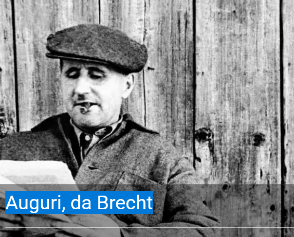 Auguri, da Brecht by Gianluca&nbsp;Mantoani
